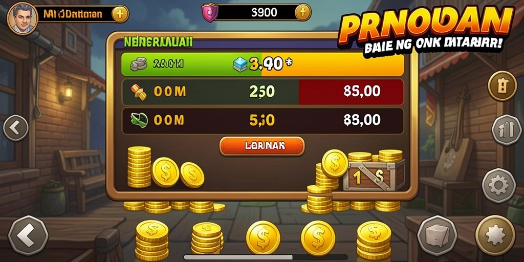 Screenshot menunjukkan leaderboard dengan pemain teratas di 3446.