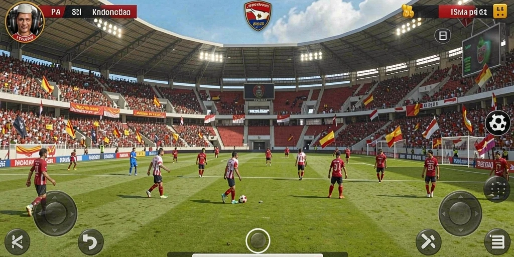 Grafis yang indah dan desain yang modern.