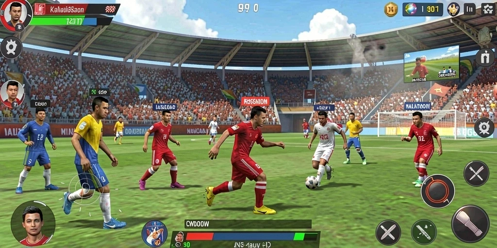 Mode multiplayer yang seru dan kompetitif.
