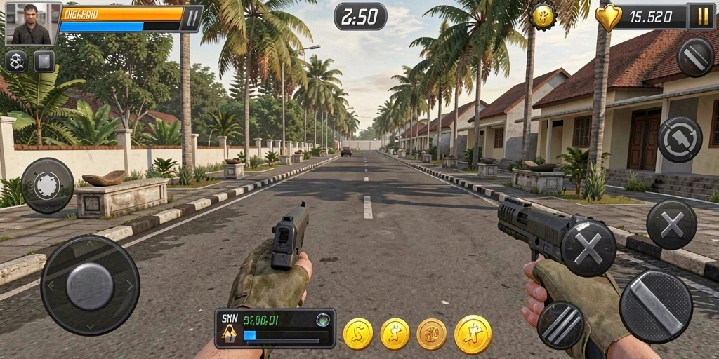 Fitur multiplayer yang menghubungkan pemain secara real-time.