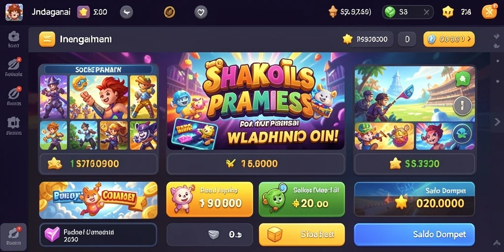 Bonus dan promosi menarik setiap hari.