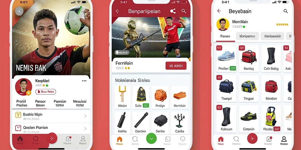 Menampilkan permainan slot dengan grafis yang memukau.