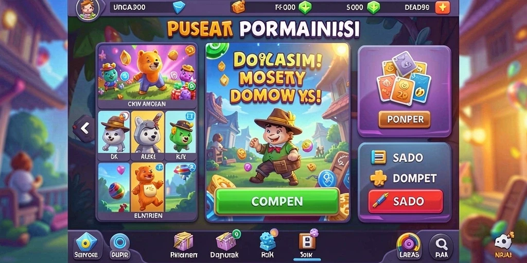 Grafis menawan yang membuat permainan semakin seru.