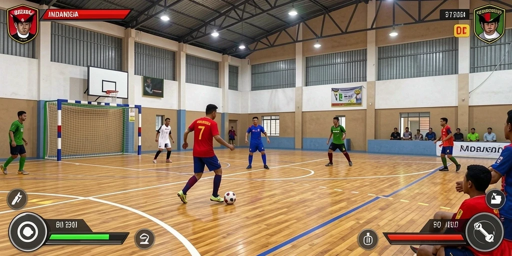 Mode multiplayer yang memungkinkan bermain bersama teman.