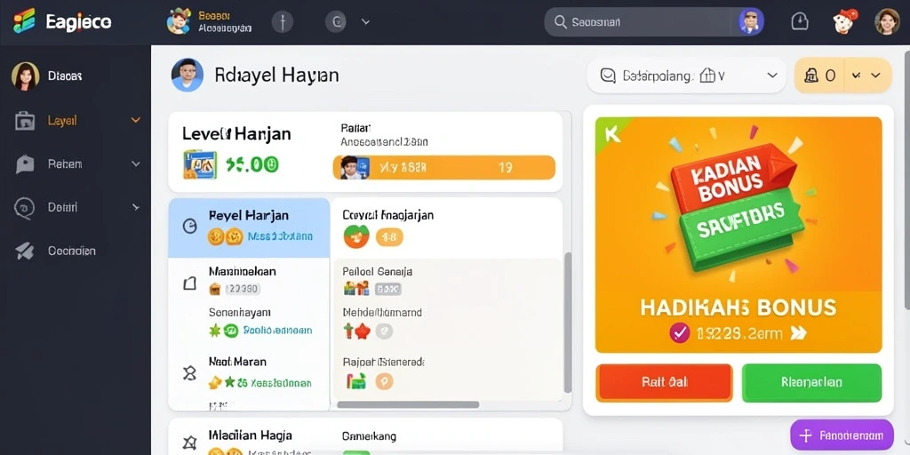 Keseruan saat berpartisipasi dalam turnamen slot.