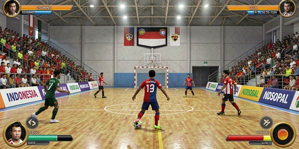 Tangkapan layar menunjukkan menu multiplayer yang menarik.